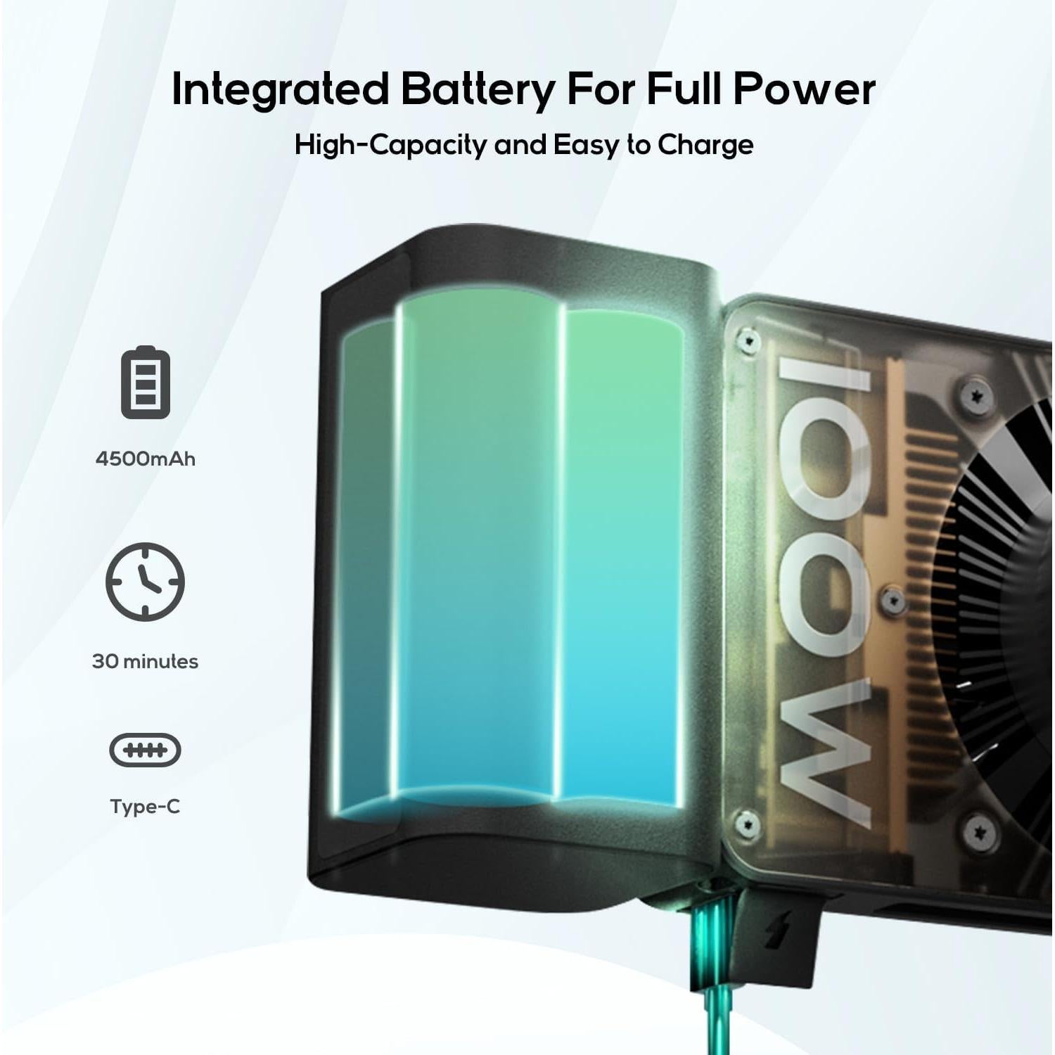 ZHIYUN CINEPEER CX100 Luz de Video LED 100W Bi-Color 2700K-6500K