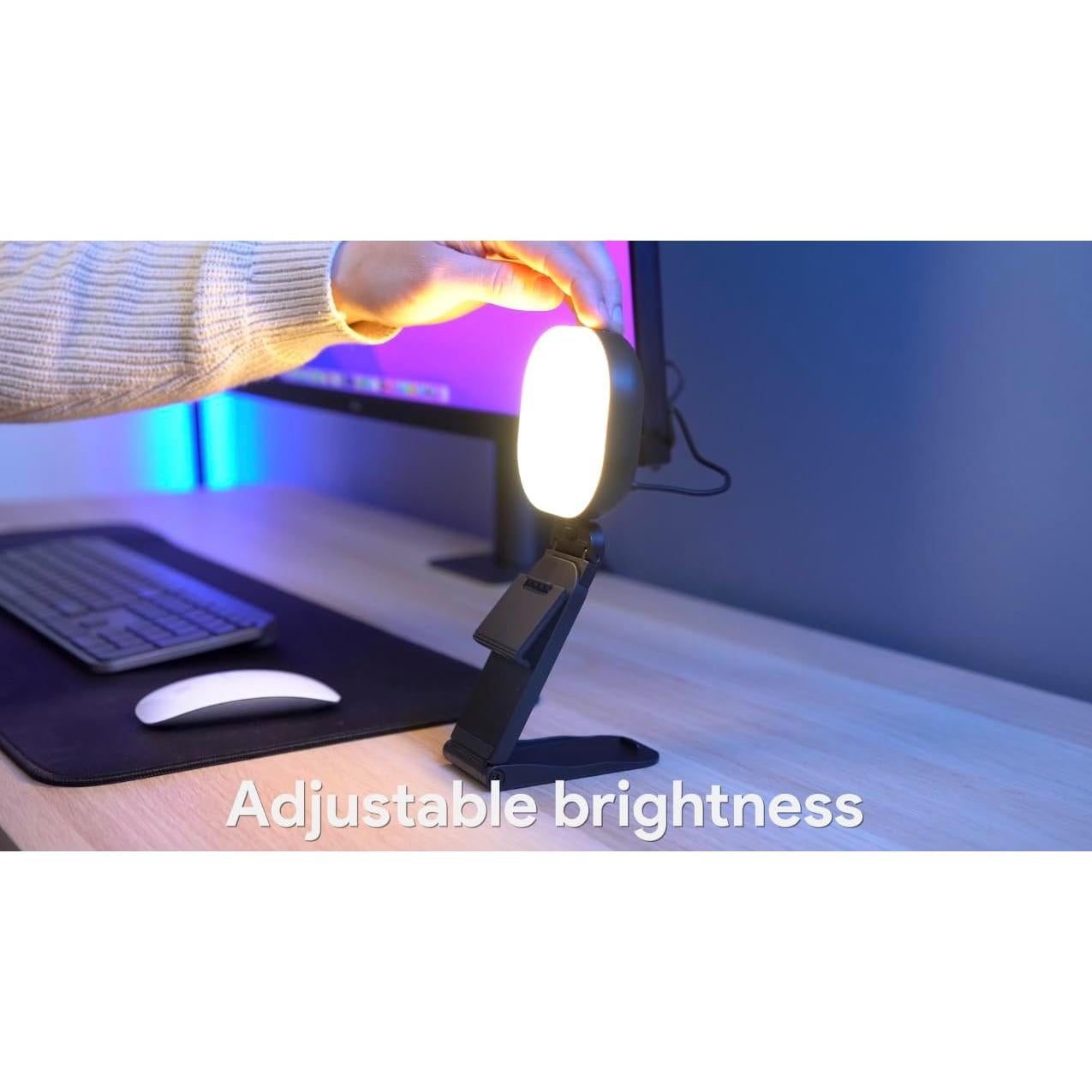 Luz Clave LED Ajustable Abel Creative para Streaming