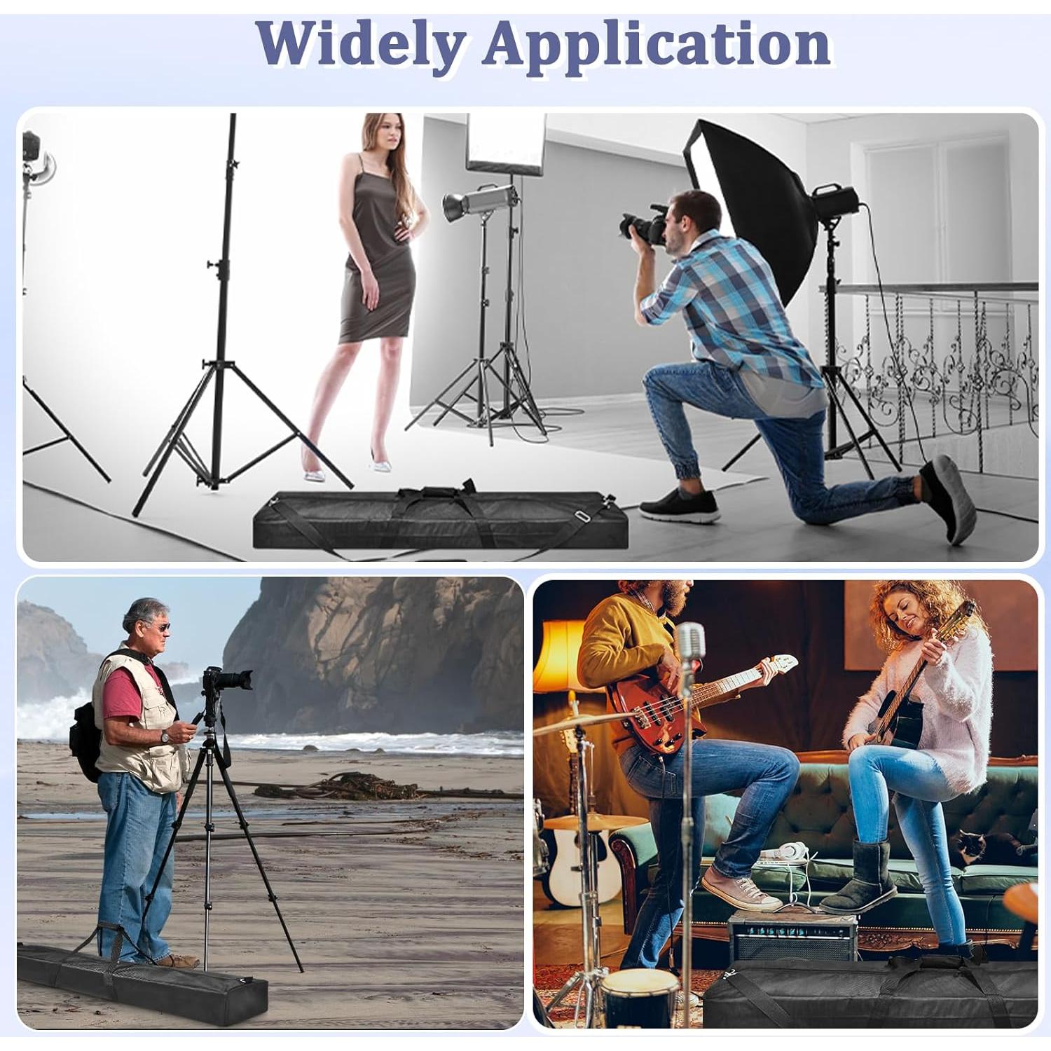 Bolsa de trípode GLOSHOOTING 48in (122cm) resistente impermeable