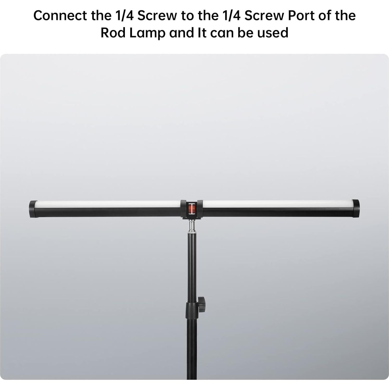 Soporte para Barra de Luz LED RGB LHOTSE X6G 1/4" Universal