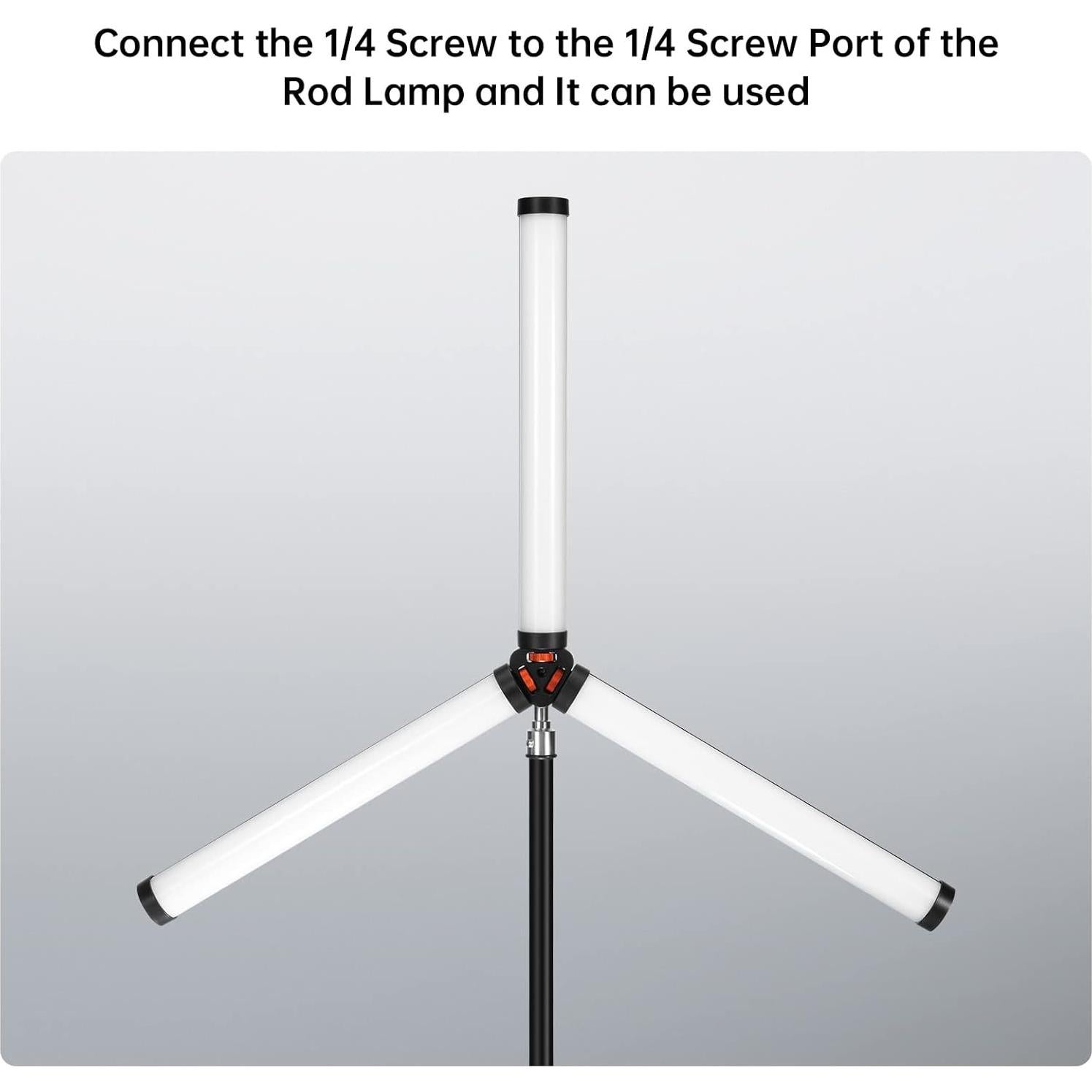 Soporte para Barra de Luz LED RGB LHOTSE X6G 1/4" Universal