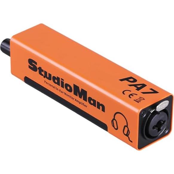 Amplificador Personal In-Ear Enping PMA1 Naranja 3.5mm XLR TRS