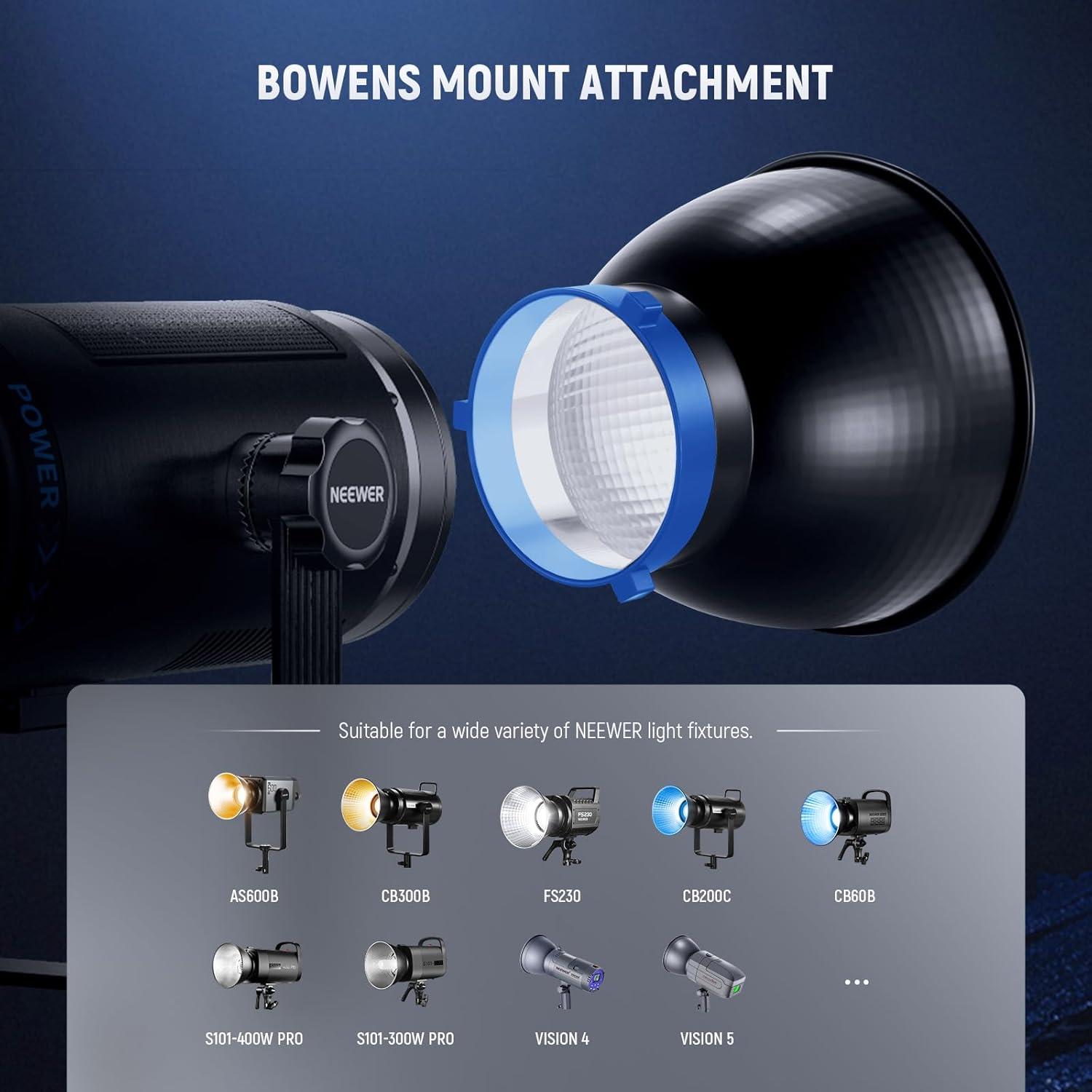 Luz de Video LED RGB NEEWER FS150C 130W 2500-7500K CRI97