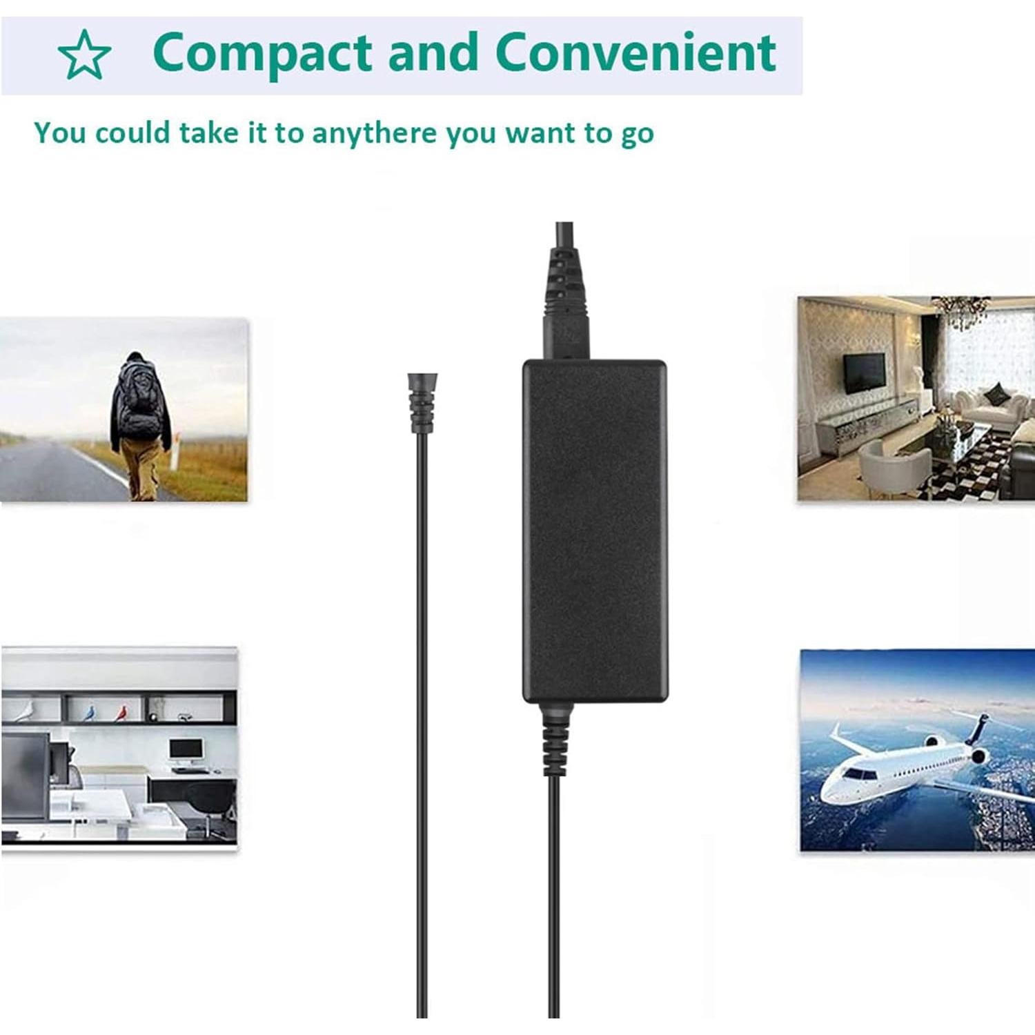 Adaptador de corriente AC 28V 2A J-ZMQER para lámpara LED