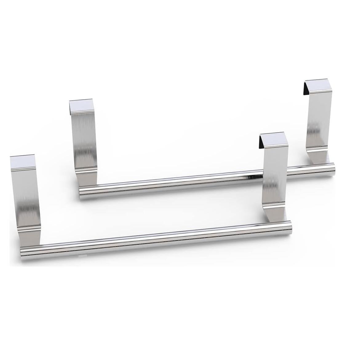 Soporte para Toallas MZURBIR Acero Inoxidable 22.86 cm 2 Pzas