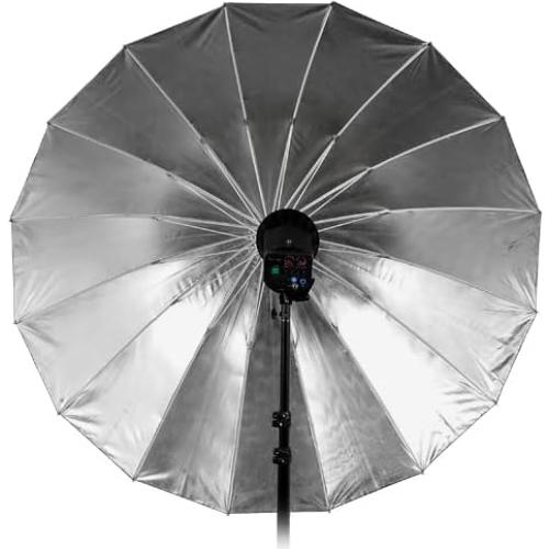 Paraguas Fotográfico Reflectante Plateado Fotodiox 60"