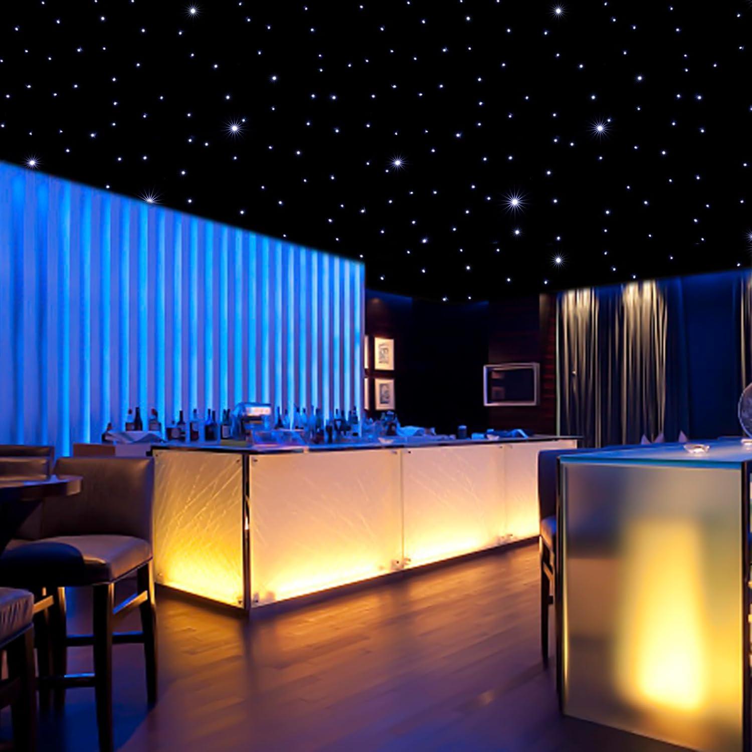 Fondo de Escenario LED 4x4m TaoJune Cortina Estrellada DMX