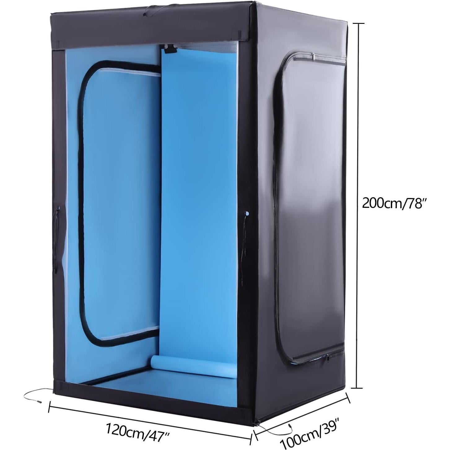 Estudio de Fotografía Profesional CheriLin 100x120x200cm LED