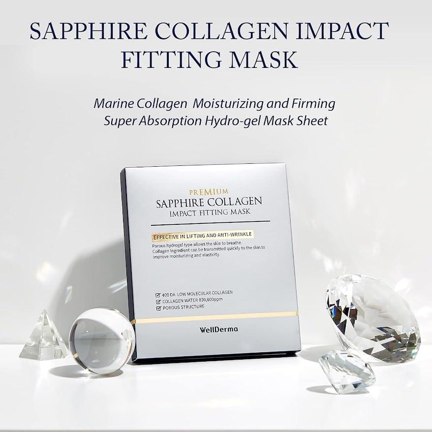 Mascarilla Hidrogel de Colágeno Wellderma 25g x 8 Hojas