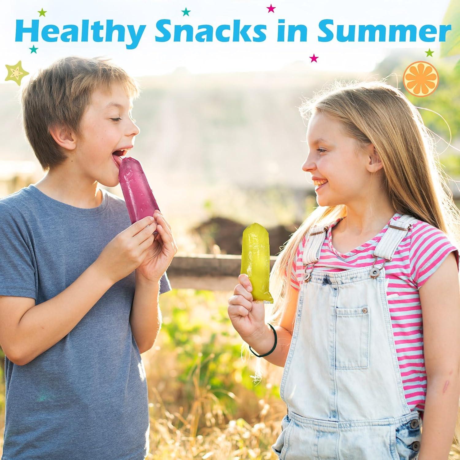 Hoolerry 600 Bolsas Desechables para Helados con Embudo Silicona 5x20cm