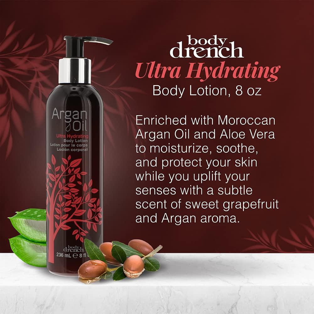 Loción Corporal Ultra Hidratante Body Drench 236 ml Aceite de Argán
