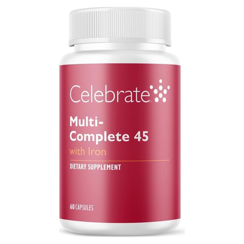 Vitaminas Celebrate Multi-Completo 60 Cápsulas - Multivitamínico Post Cirugía Bariátrica