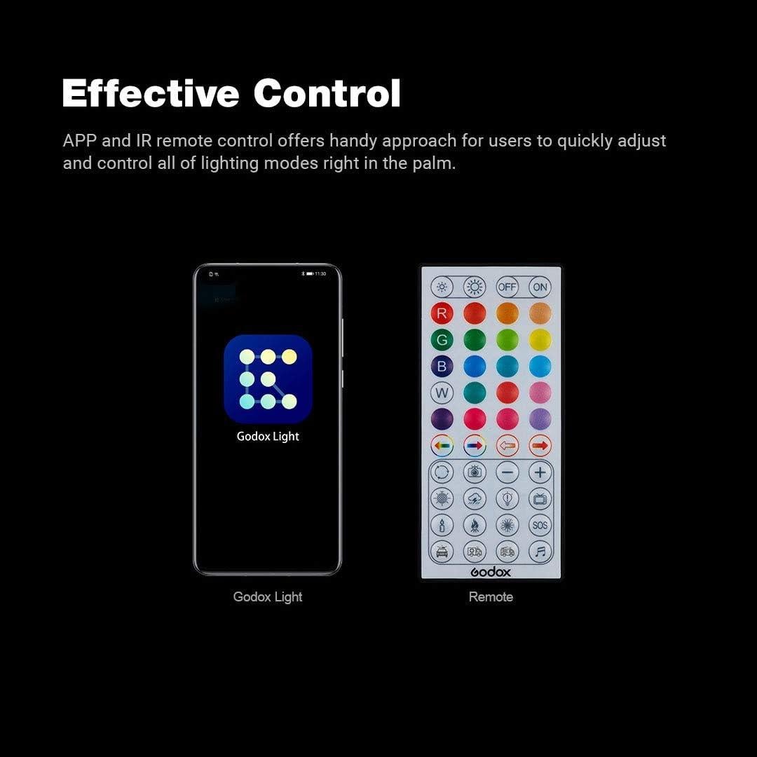 Luz Ambiental LED Godox CL10 10W RGB 3000-5600K