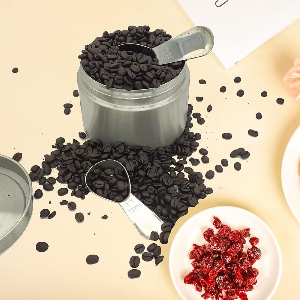 Cucharón Medidor de Café CoaGu 15ml Acero Inoxidable Compacto