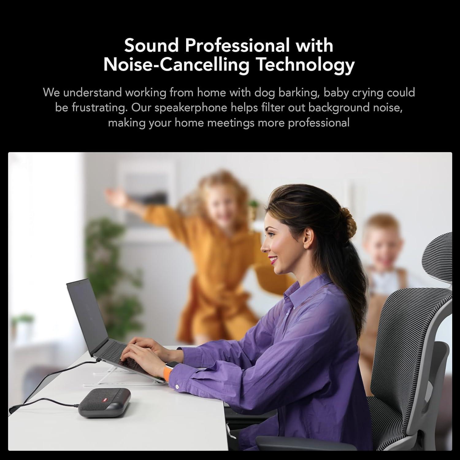 Altavoz y Micrófono USB Nuroum A05U 360° Cancelación Ruido