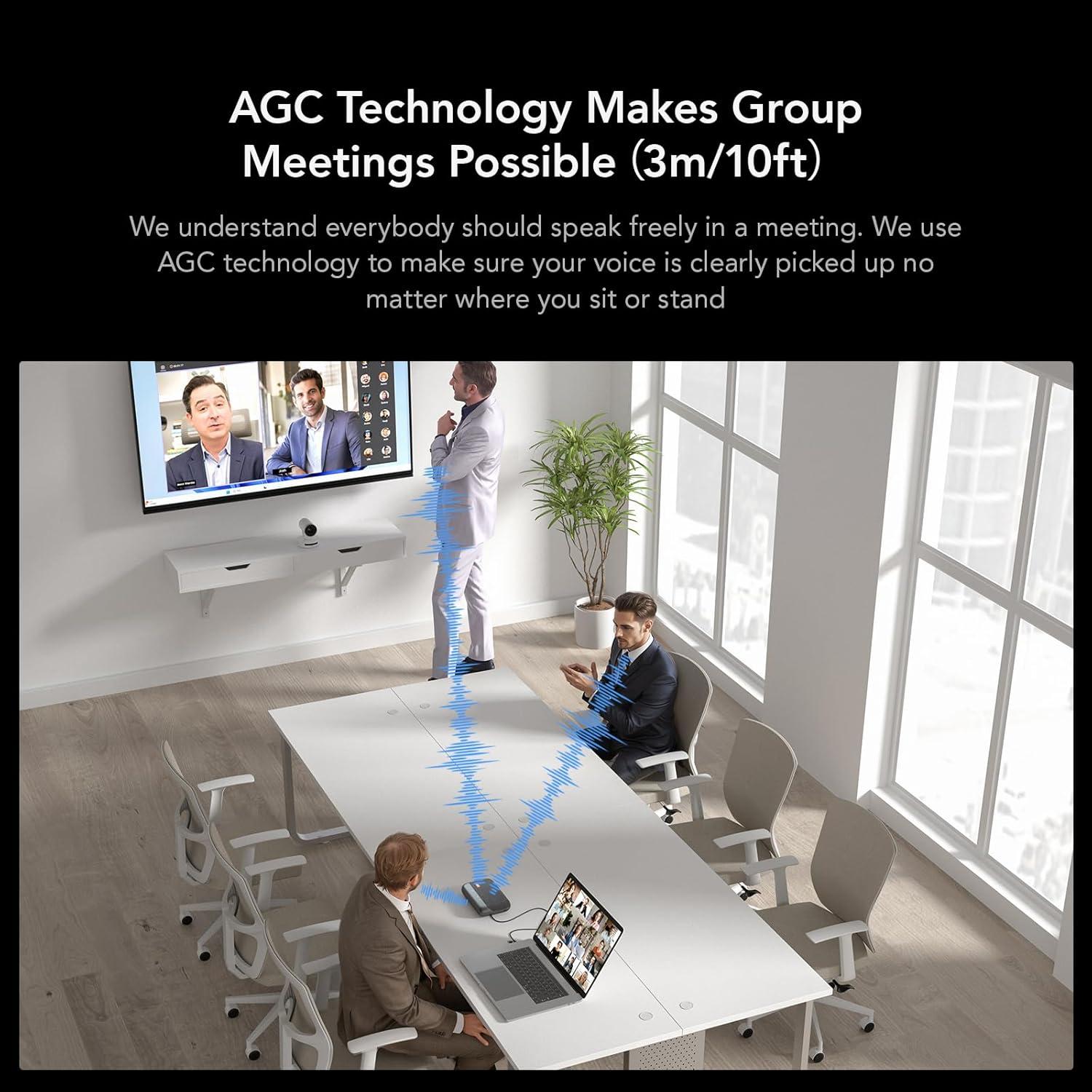 Altavoz y Micrófono USB Nuroum A05U 360° Cancelación Ruido