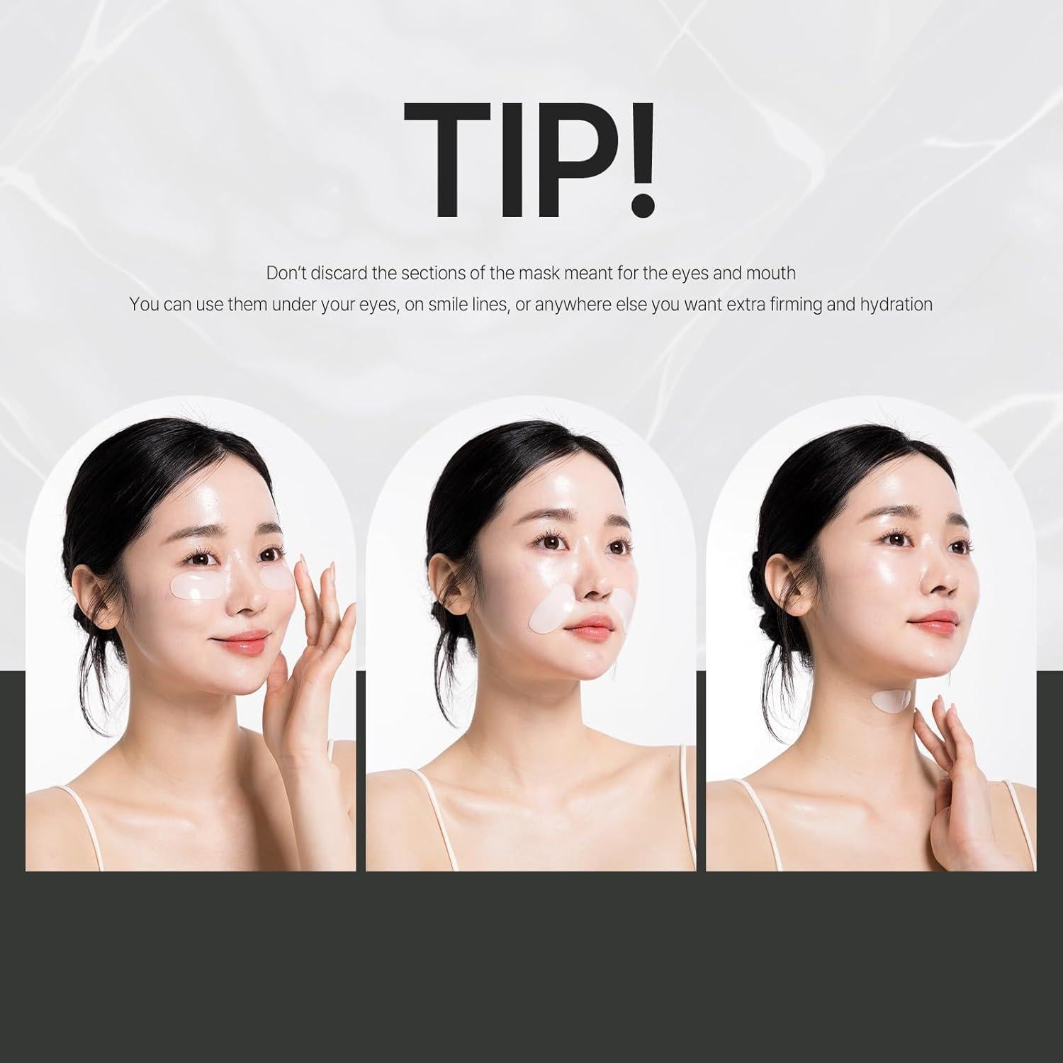 Máscara Facial Hidrogel OHMYPURE Colágeno Profundo 5 EA