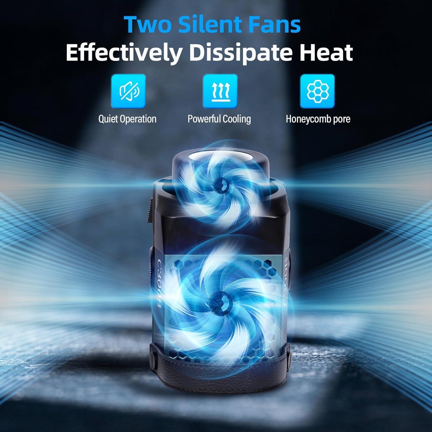 Luz de Video LED SIRUI C300 300W COB 12500Lux 5600K CRI96