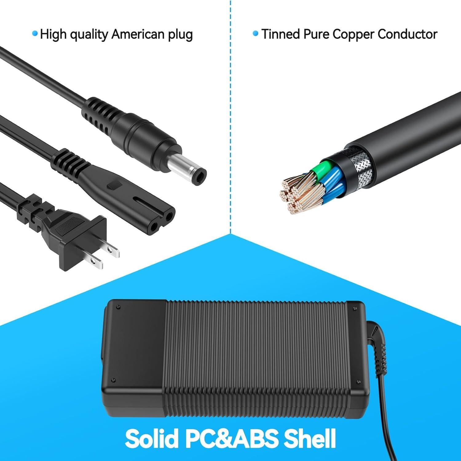 Adaptador de Corriente 15V 4A GVM Great Video Maker DC-625