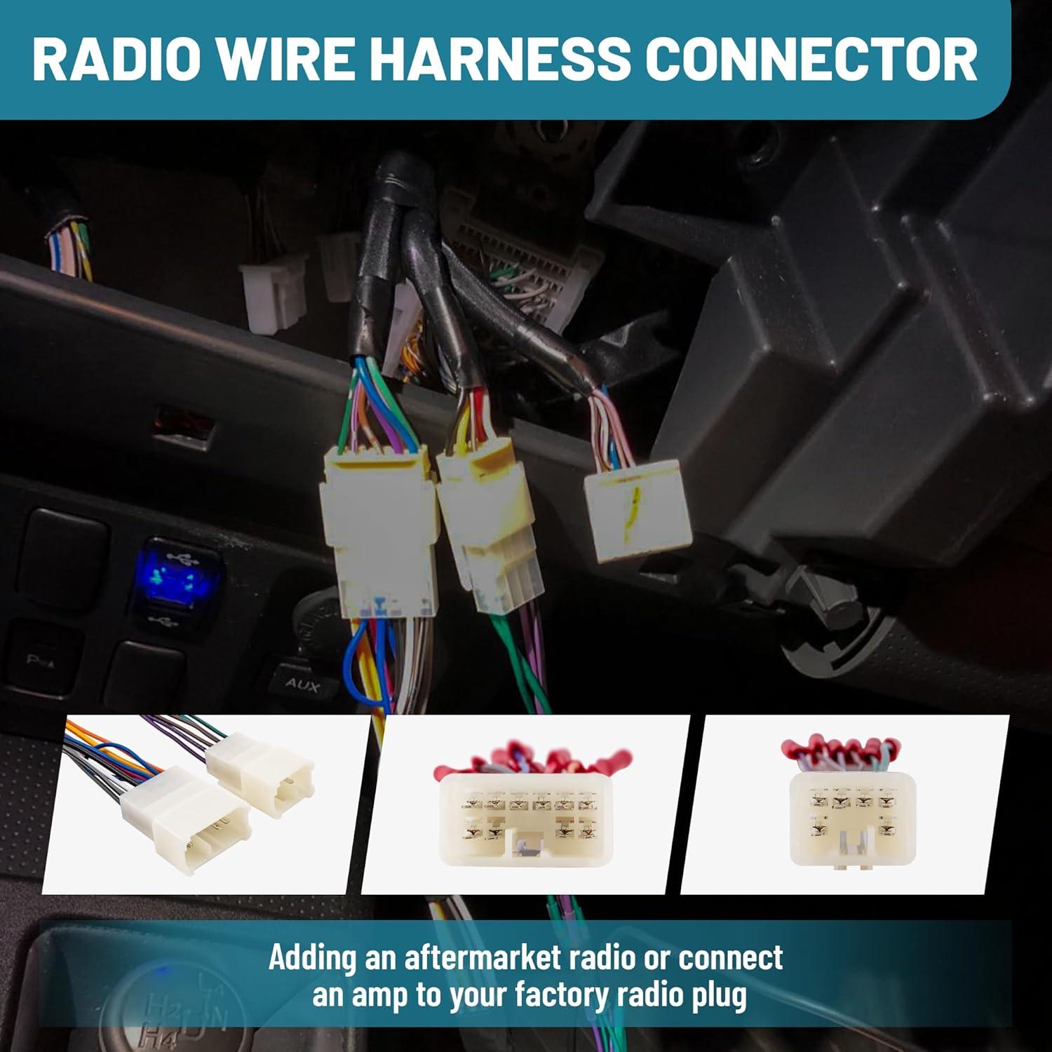 Kit Instalación Radio Double DIN NuIth para Toyota 2000-2016