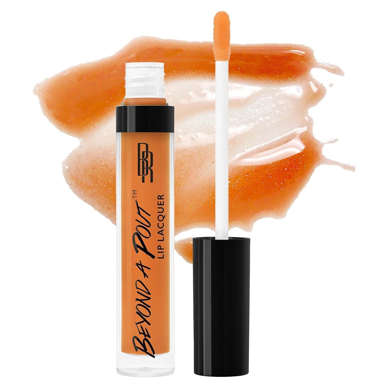 Black Radiance Beyond A Pout Lip Lacquer Lip Gloss, Cajun Spice