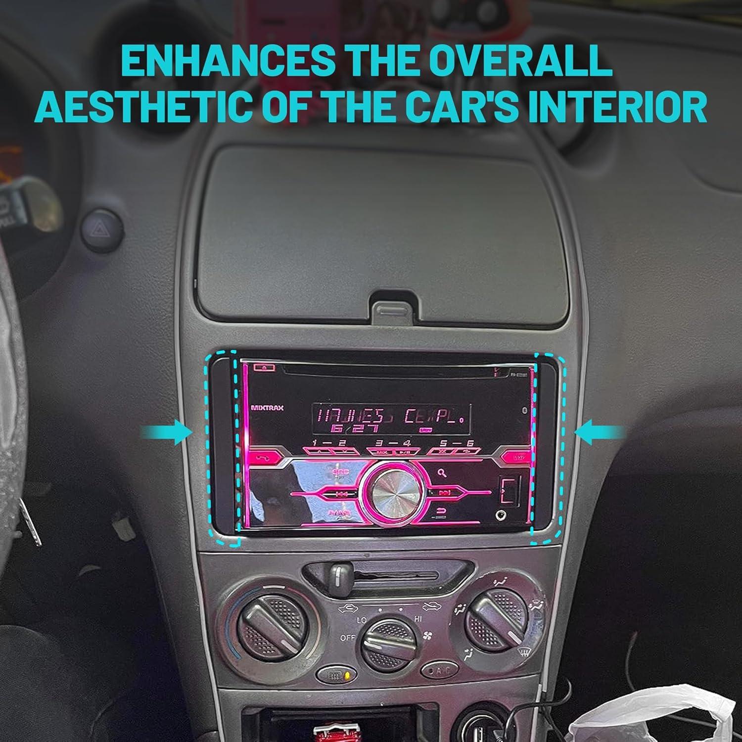 Kit de instalación radio doble DIN NuIth para Toyota 1997-2009