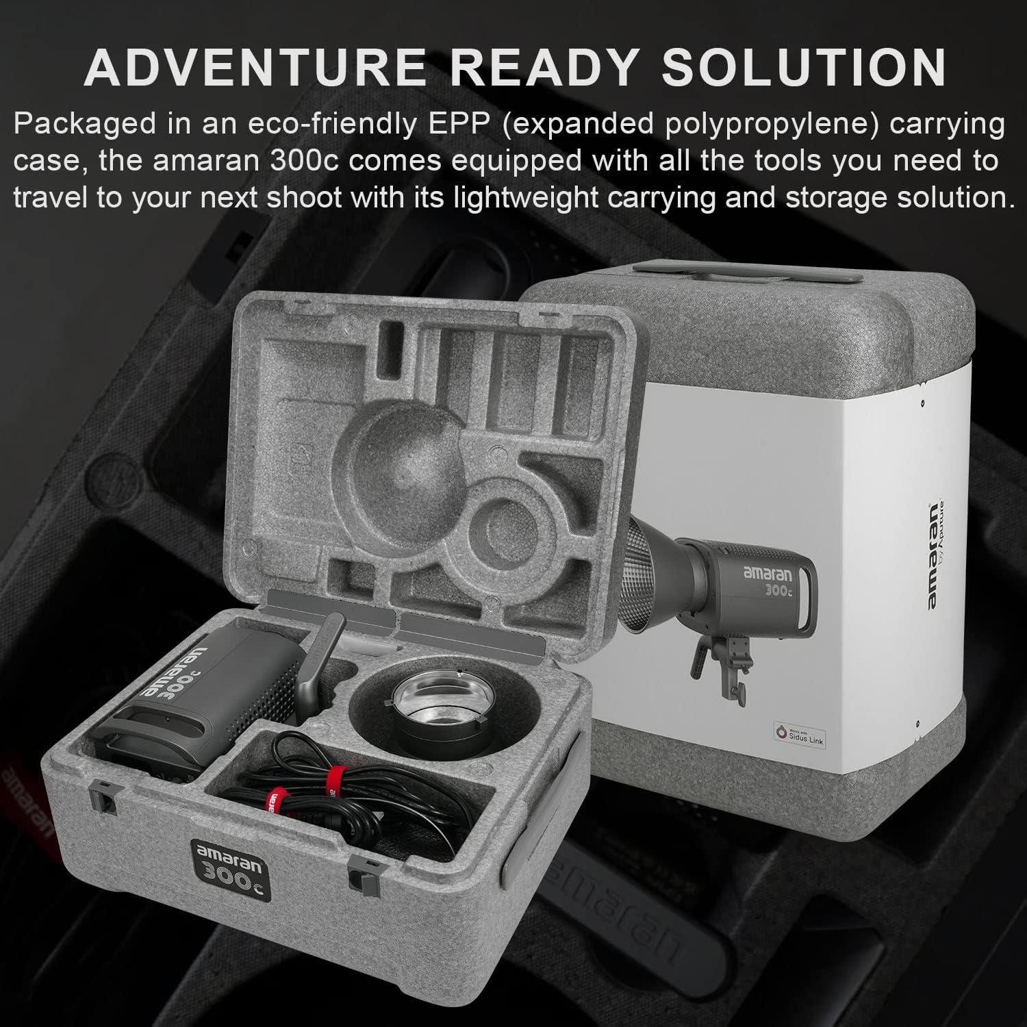 Aputure Amaran 300c Luz LED RGBWW 300W Montura Bowens