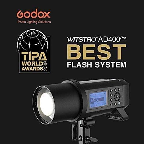 Flash Estudio Godox AD400 Pro 400W TTL para Canon Sony Nikon