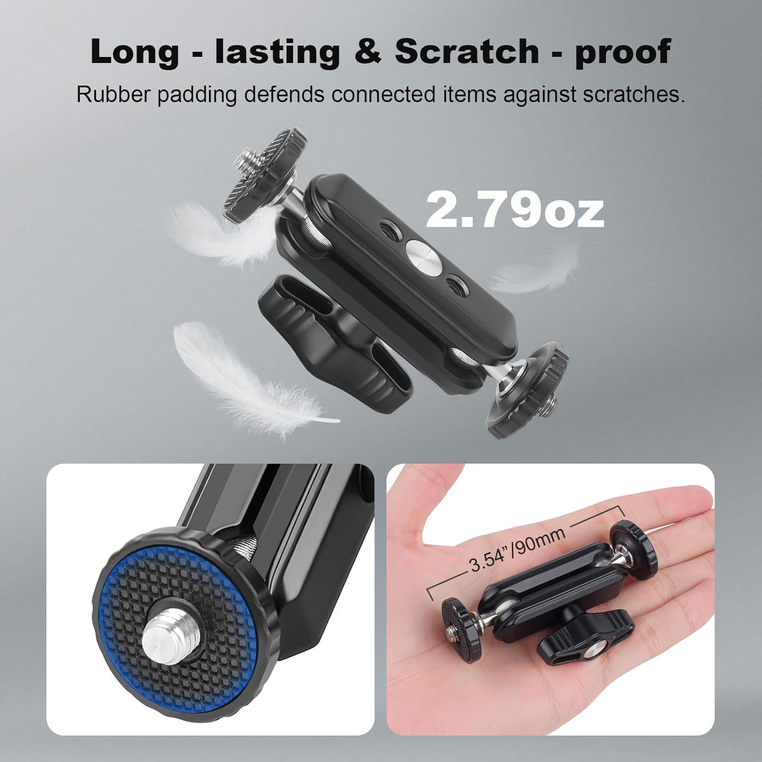 Adaptador de brazo mágico Came-TV 67002 para cámara DSLR