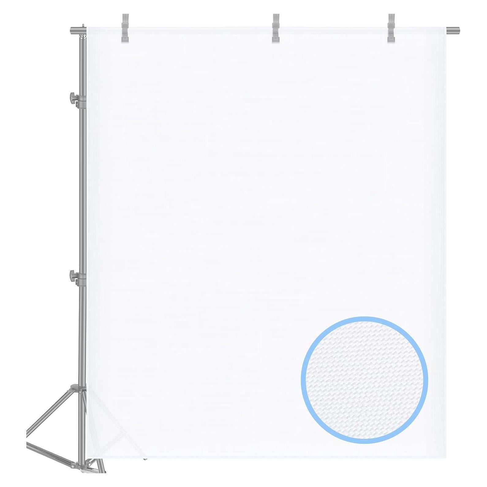 Tela de Difusión Blanca Neewer 1.8M x 1.5M para Fotografía