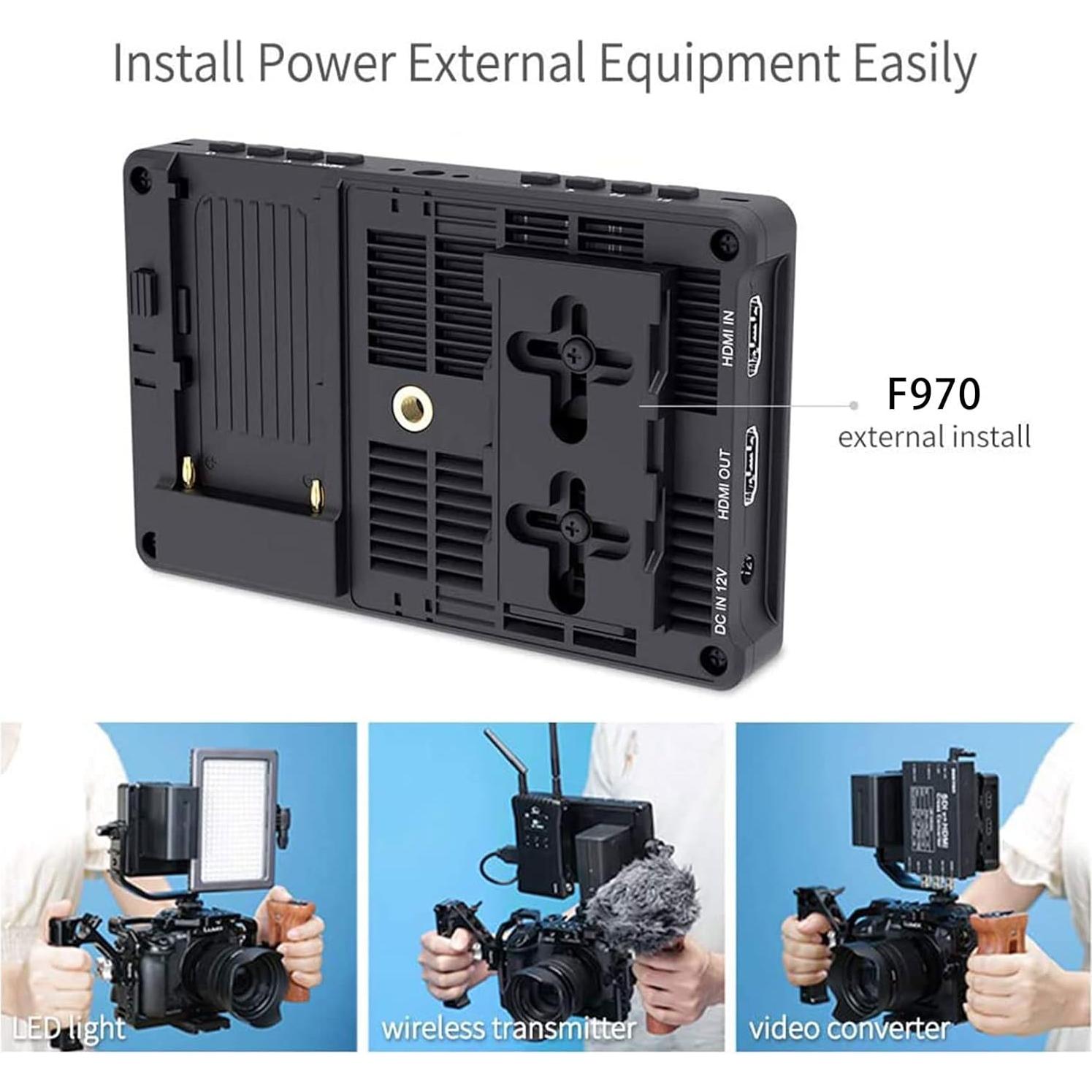 Monitor de Campo Feelworld F5 Pro V4 6" FHD 1920x1152 IPS