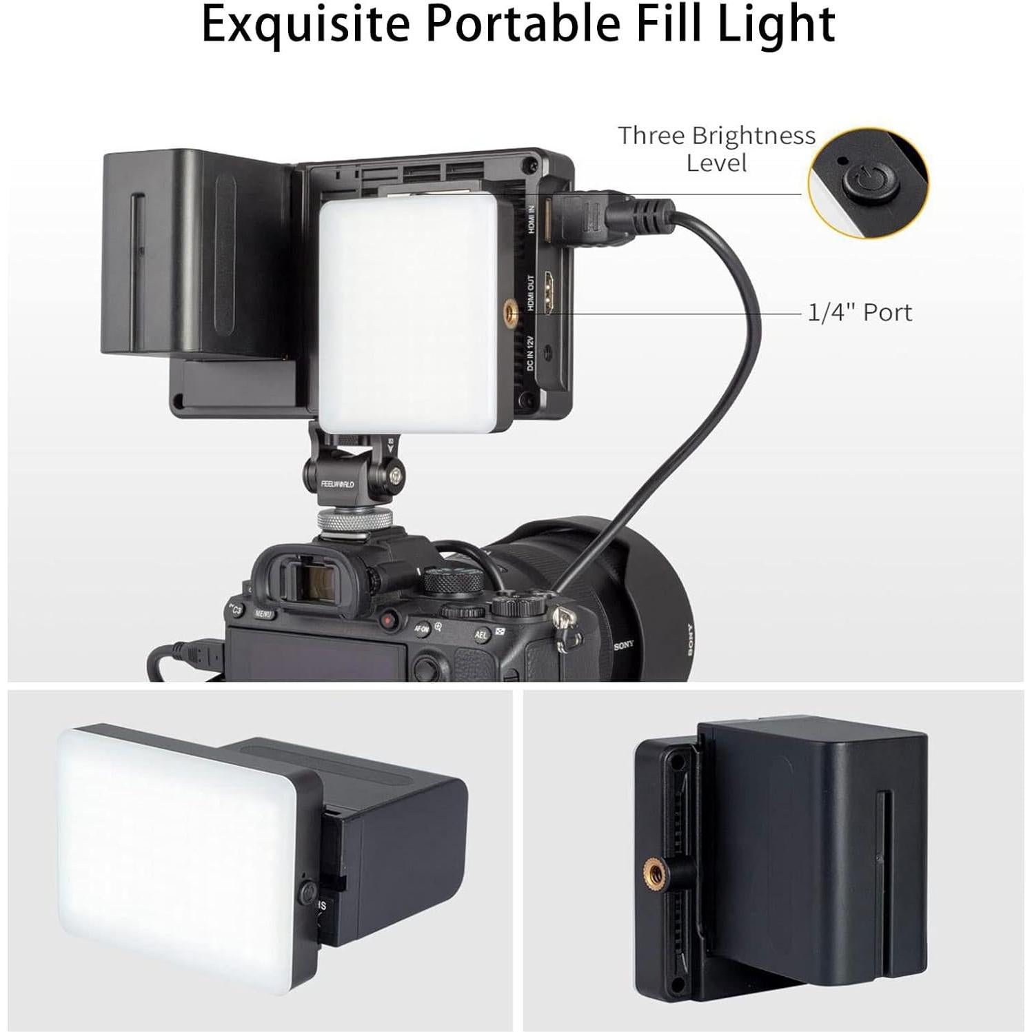 Monitor de Campo Feelworld F5 Pro V4 6" FHD 1920x1152 IPS