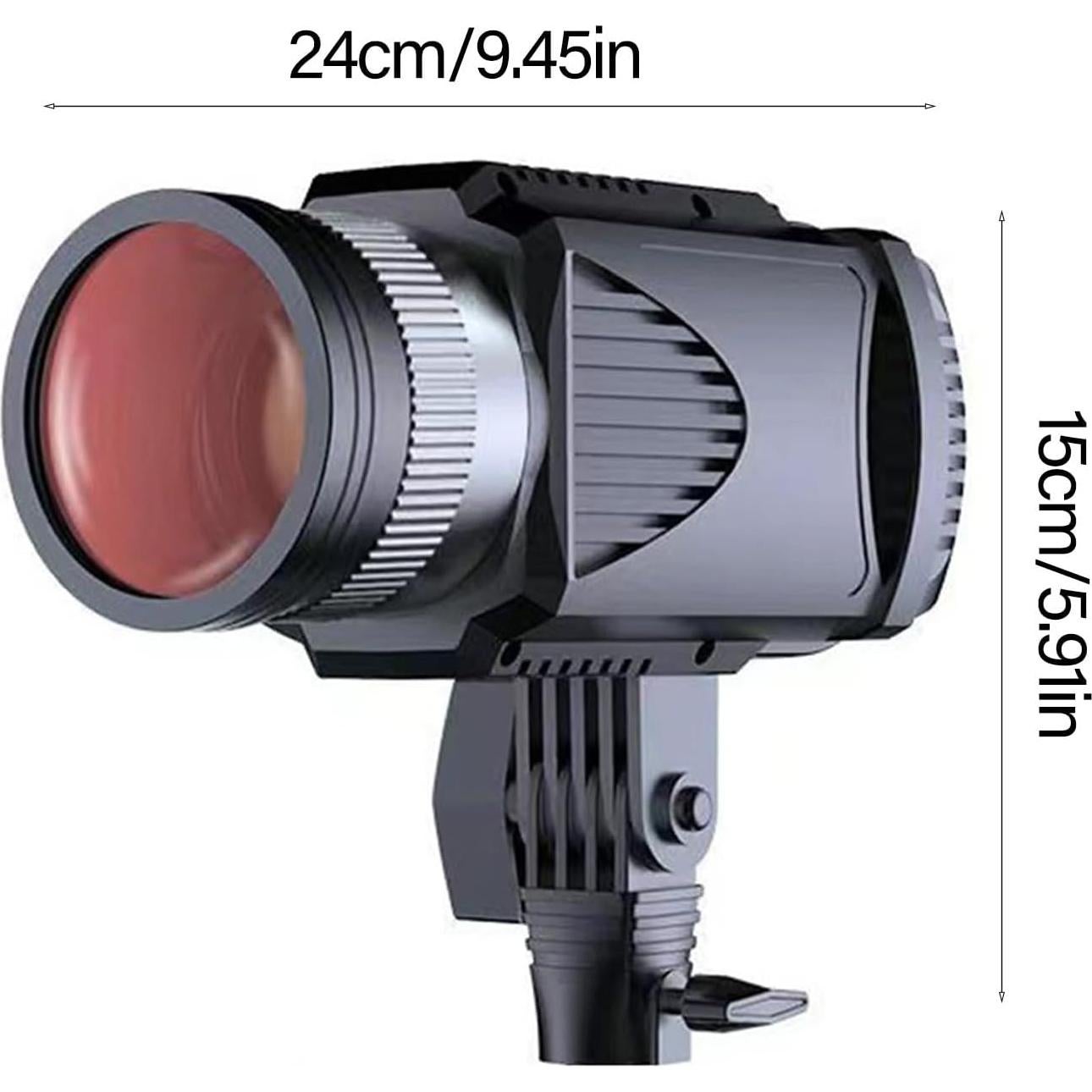40W Powerful LED Studio Light Set for Professional Live Streaming and Photography with Adjustable Color Temperature