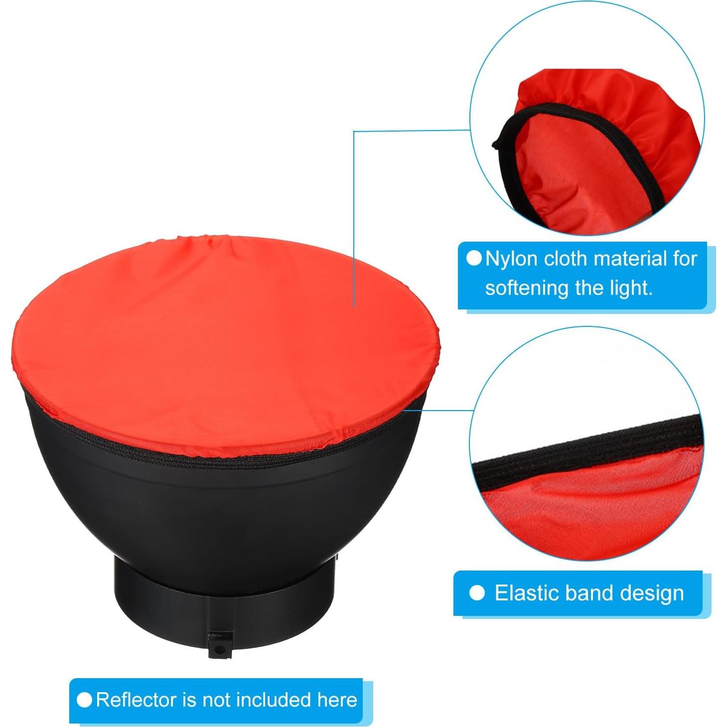 Funda Difusora Suave PATIKIL 18cm para Lámpara - Paquete de 4