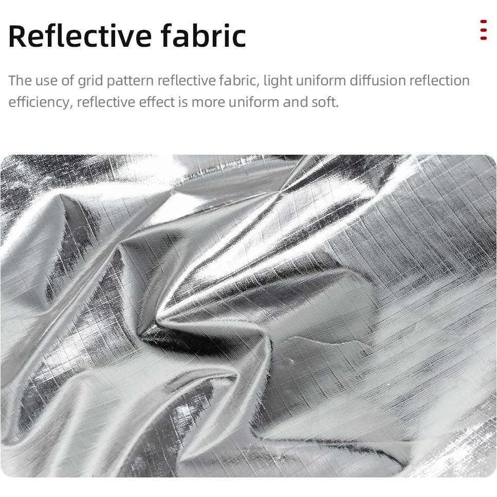 Softbox AMBITFUL 60x90cm con Wabengitter y Bolsa de Transporte