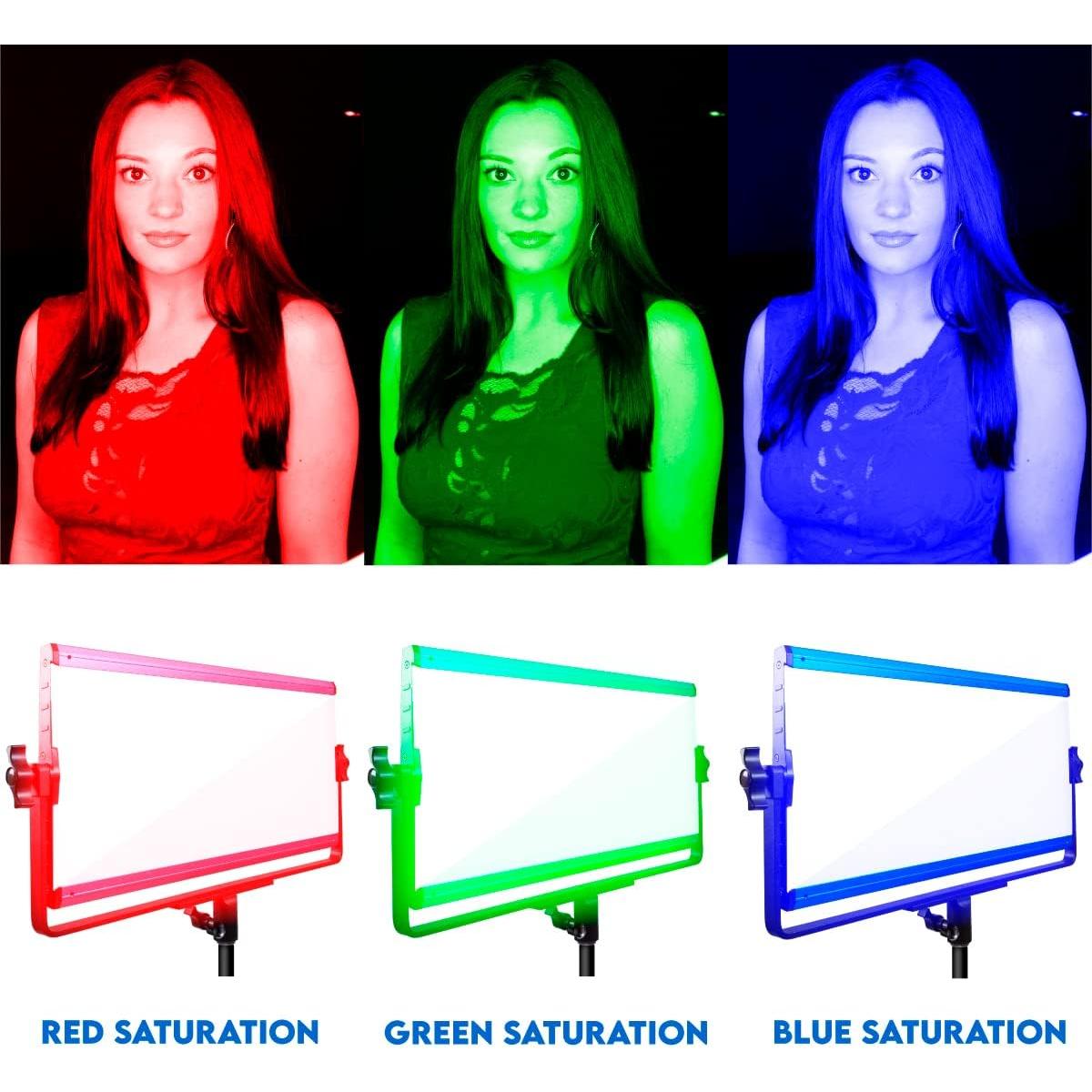 Luz de Video LED Dracast X Series 1000 RGB Bi-Color 2800-8000K