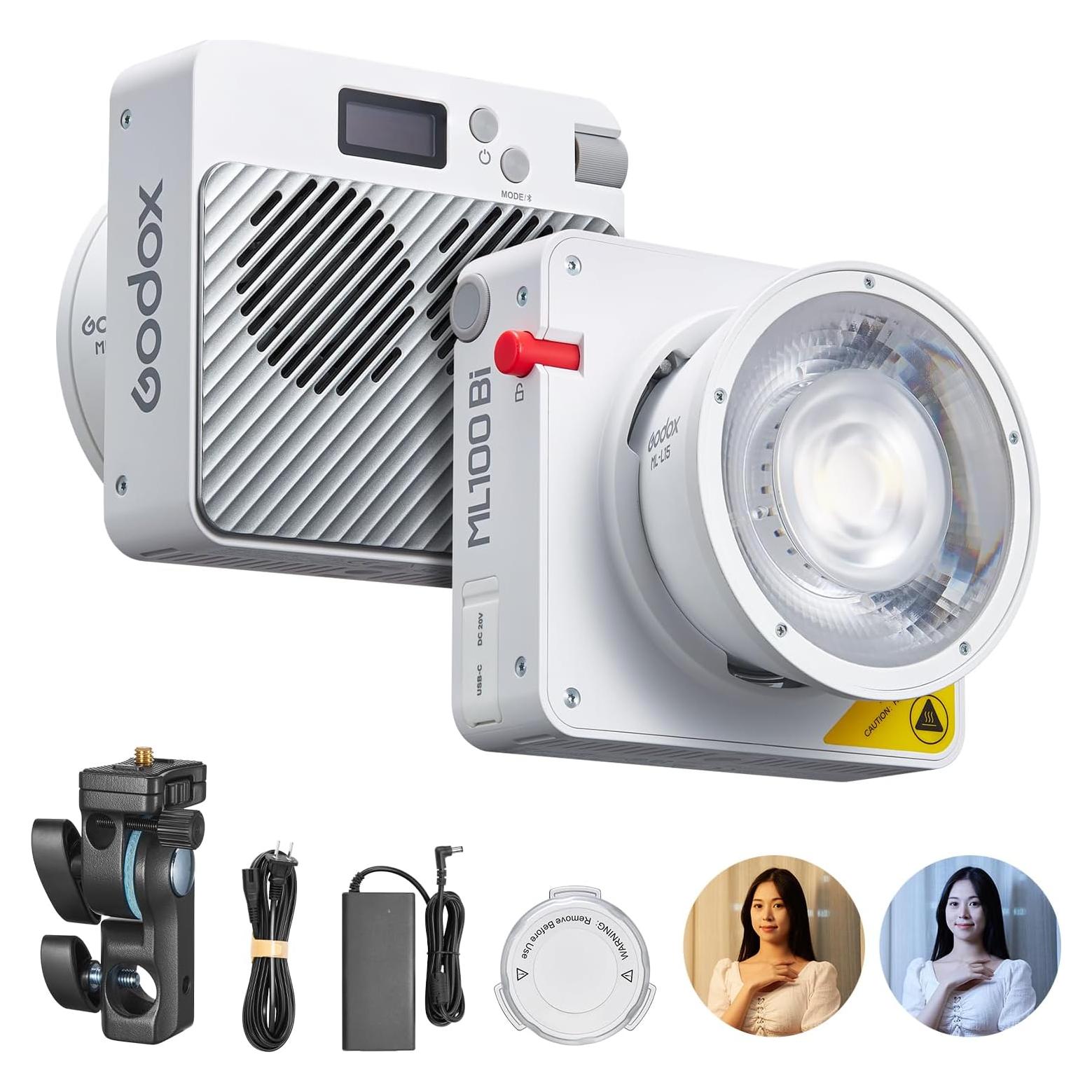 Luz de Video LED Godox ML100Bi 100W Bi-Color 2800-6500K