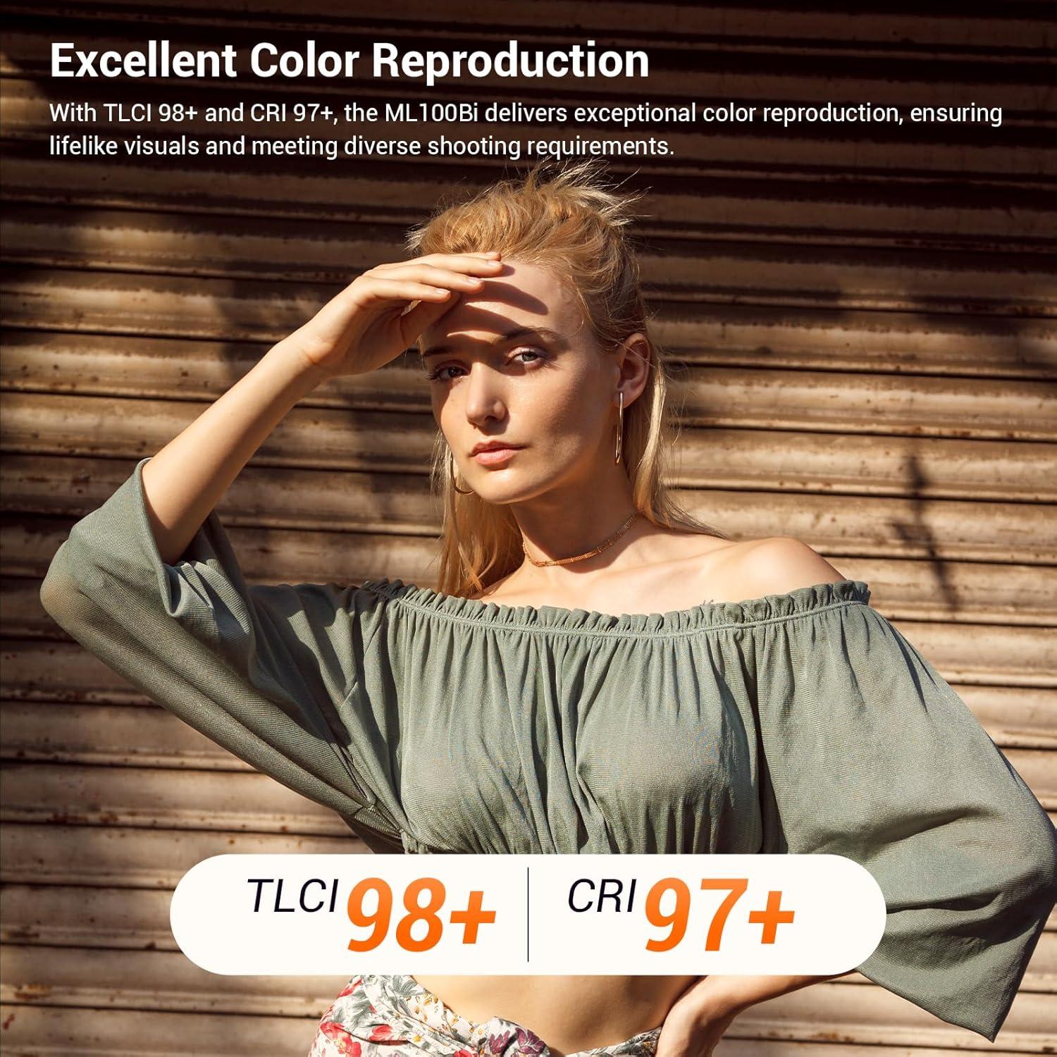 Luz de Video LED Godox ML100Bi 100W Bi-Color 2800-6500K