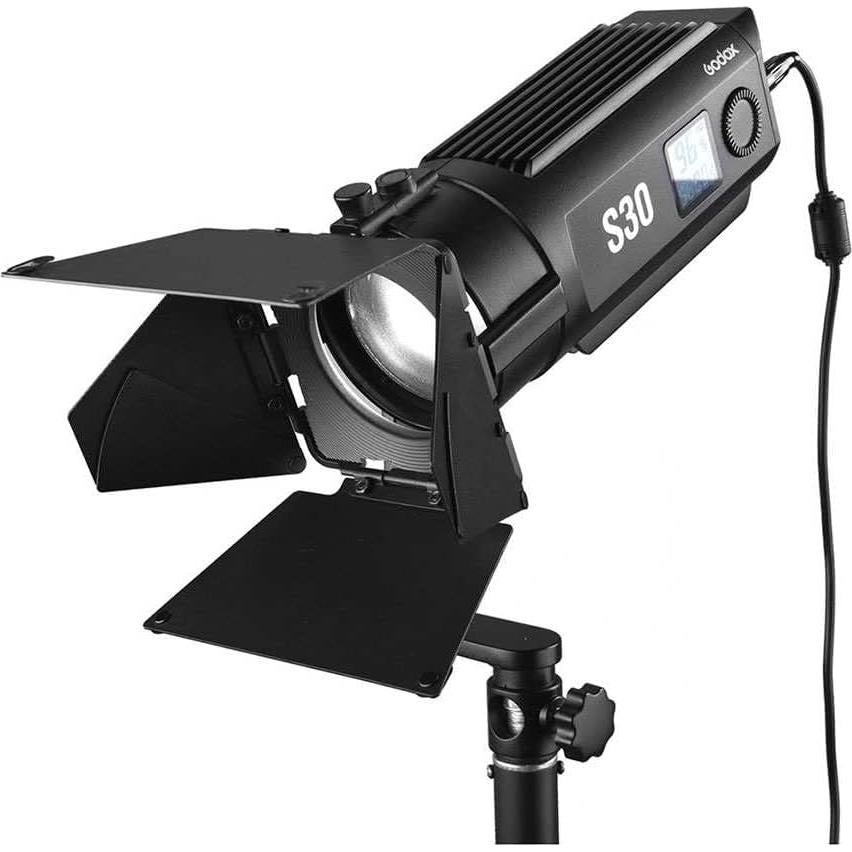 Luz LED Focalizada Godox S30 5600K 0.91kg