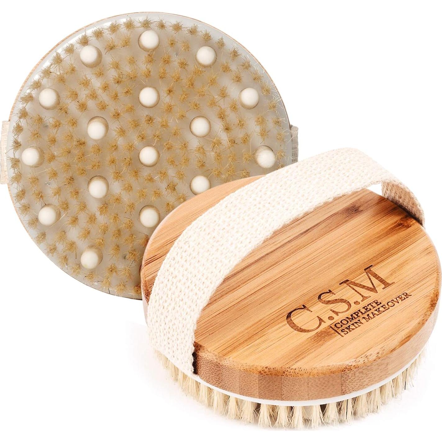 Cepillo Corporal Seco CSM - Exfoliante Natural para Piel