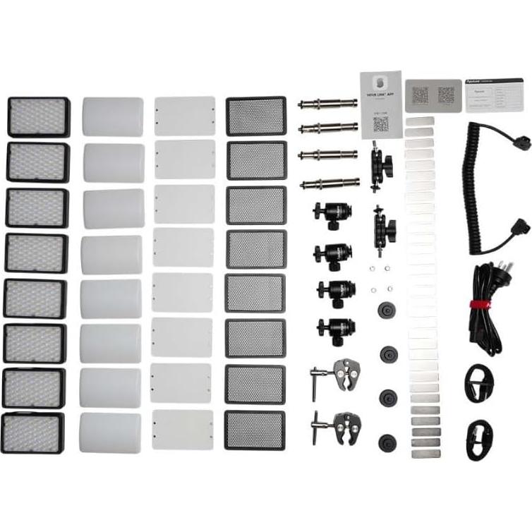 Kit de Luz LED Aputure MC Pro 8 Paneles RGBWW 5W