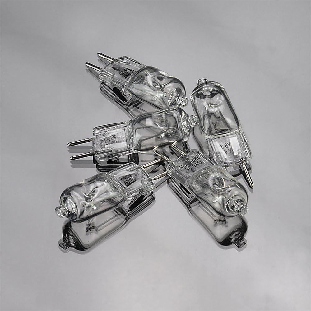 Juego de 5 Bombillas Halógenas Fotodiox JCD 60W GY6.35