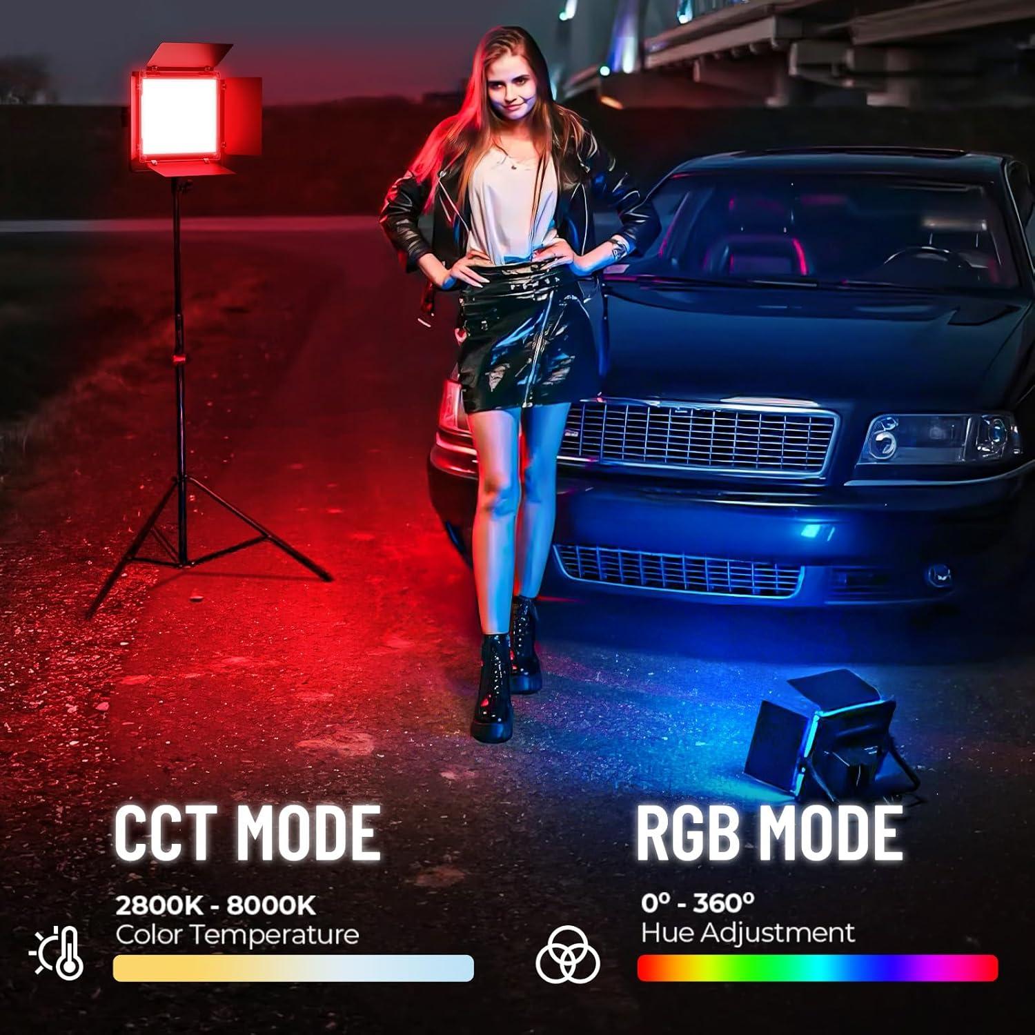 Kit de Luz LED RGB Mettlelite TLX2 y SPL210C Control APP