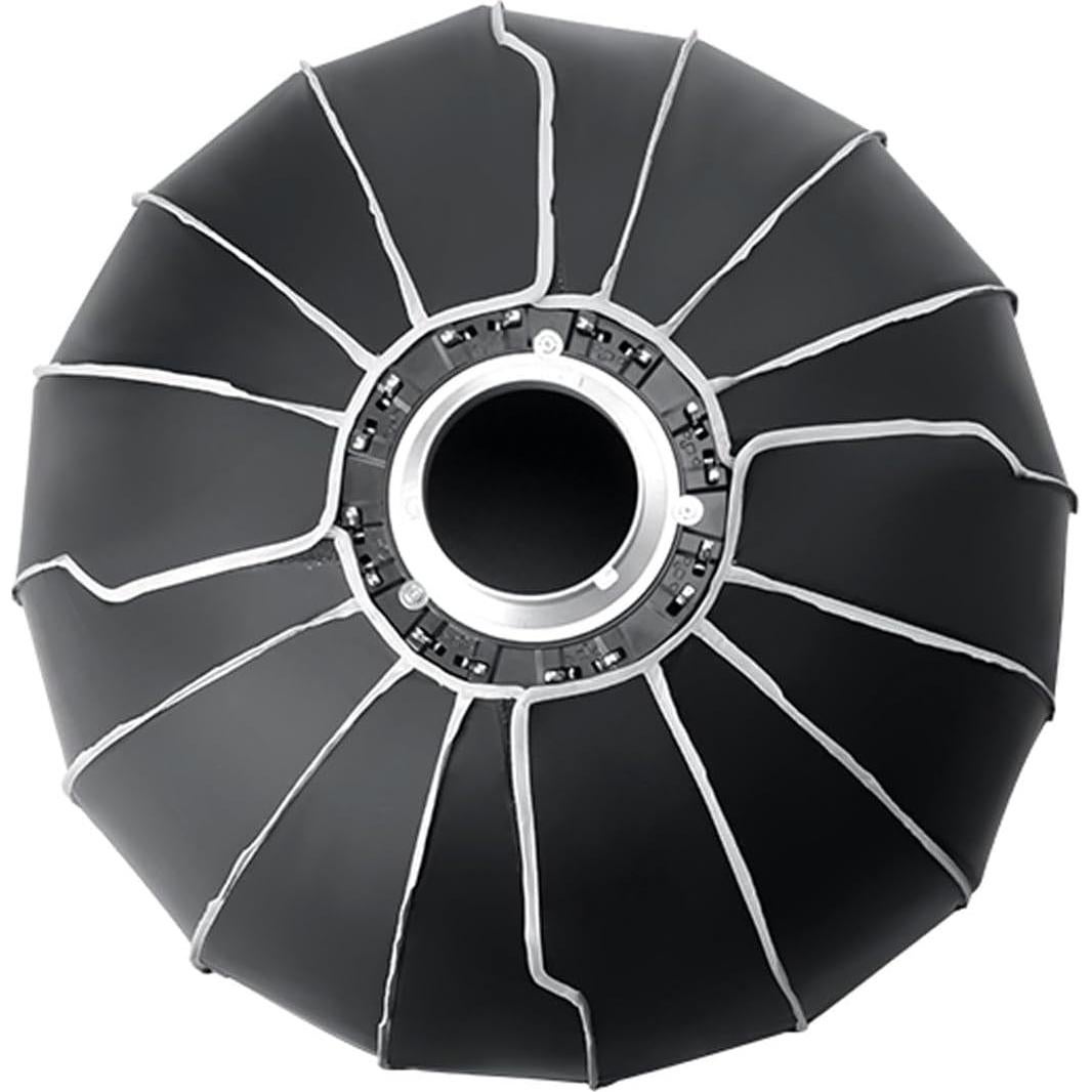 Softbox Parabólico 70cm Triopo Montaje Bowens con Rejilla