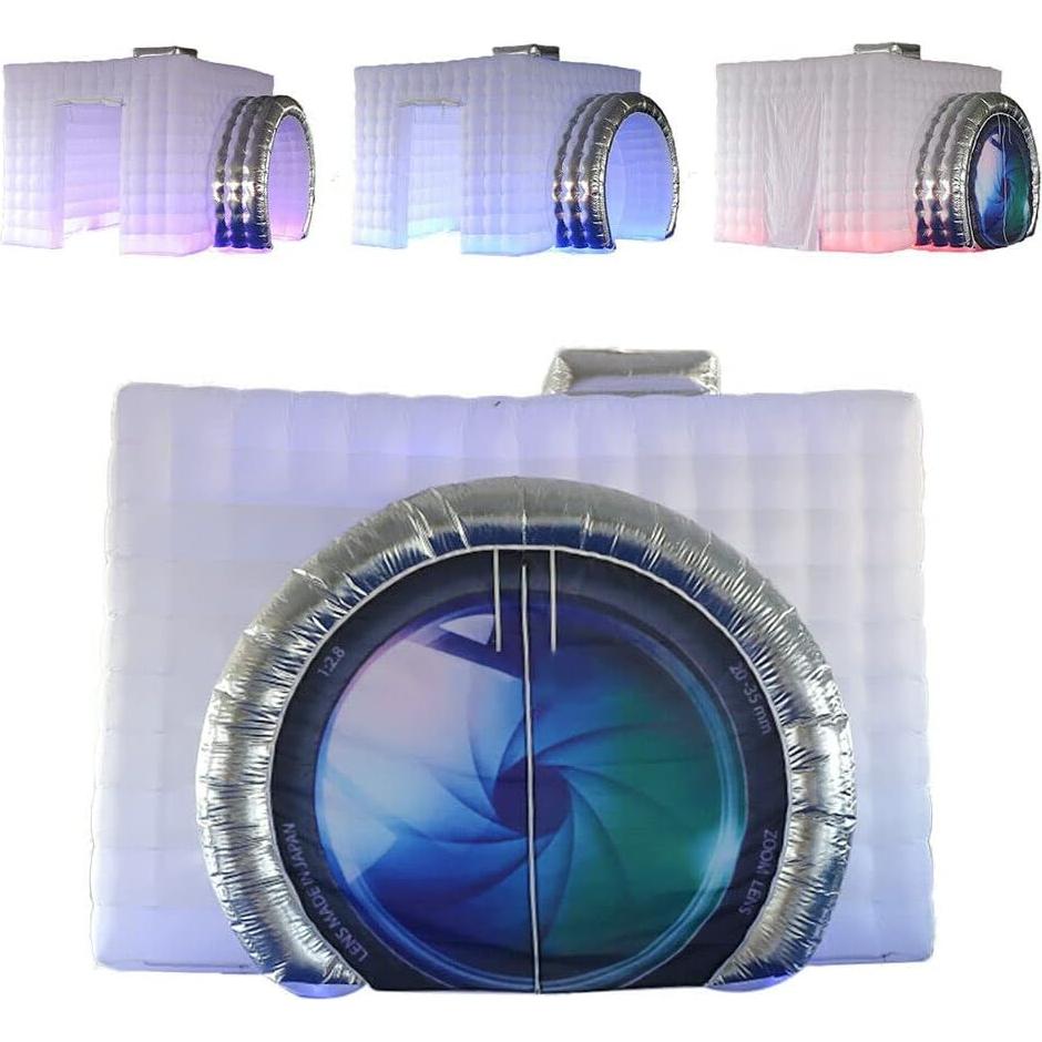 Cabina de Fotos Inflable BOPRCSH 3.5x2.8x2.5m con LED