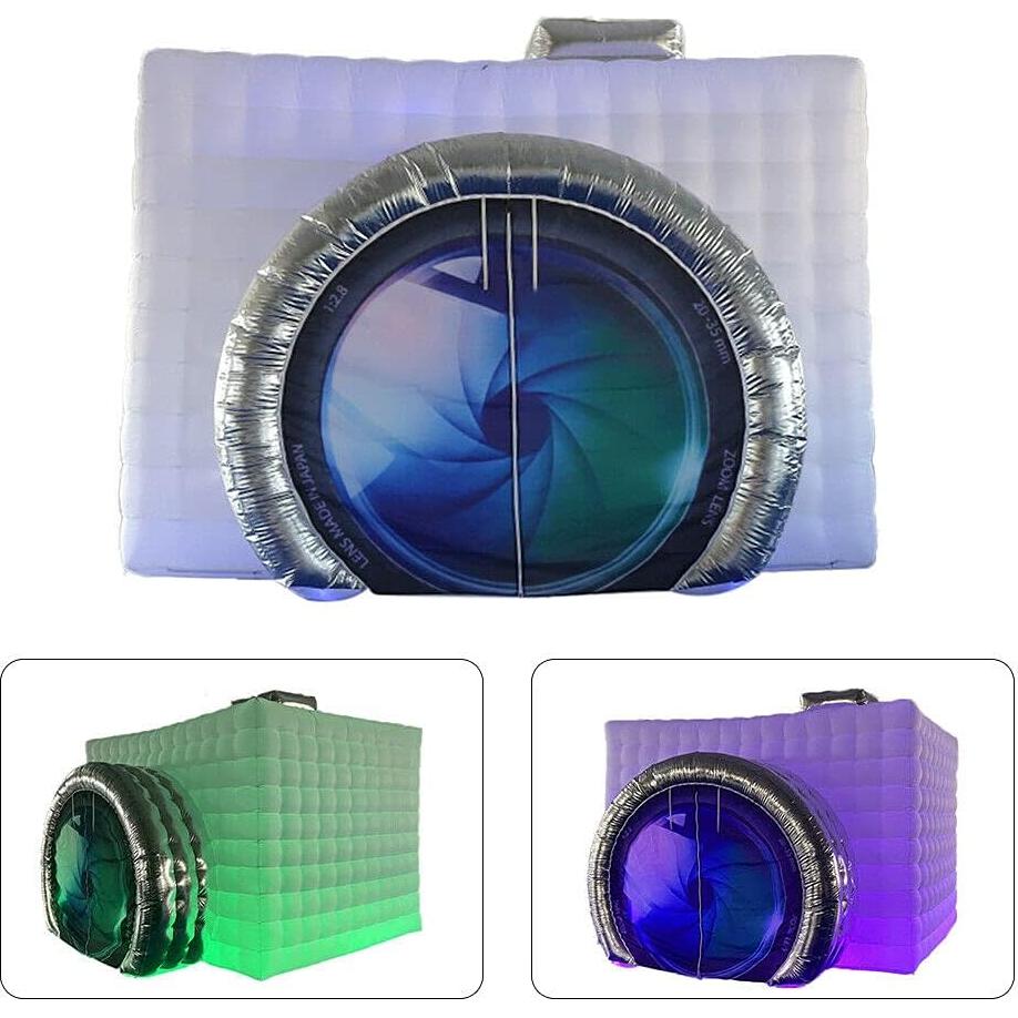 Cabina de Fotos Inflable BOPRCSH 3.5x2.8x2.5m con LED