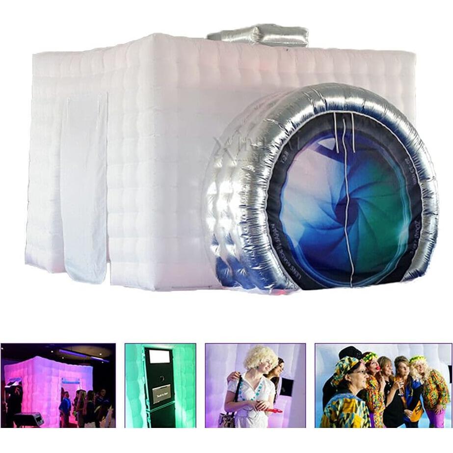 Cabina de Fotos Inflable BOPRCSH 3.5x2.8x2.5m con LED