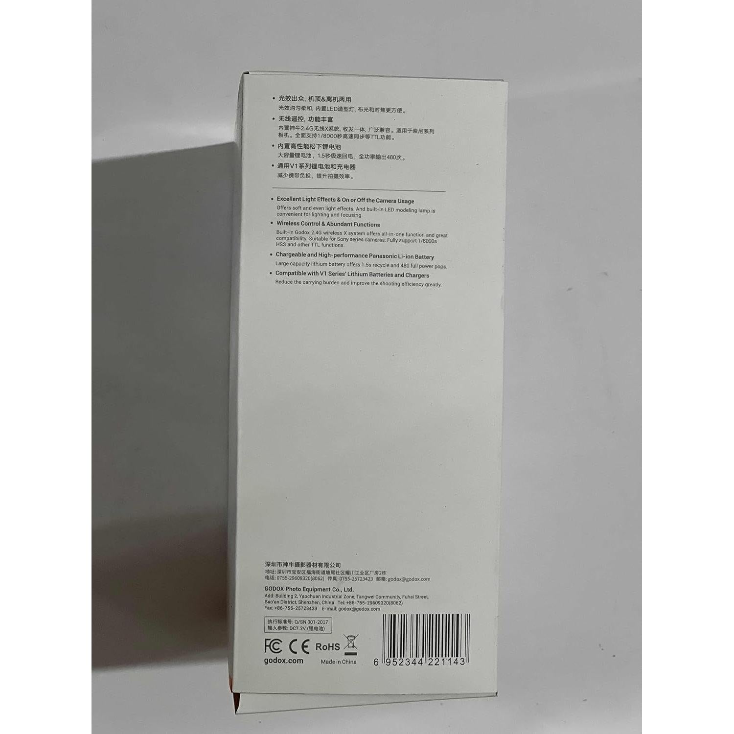 Flash Godox V860III-S TTL 2.4G GN60 para Cámara Sony