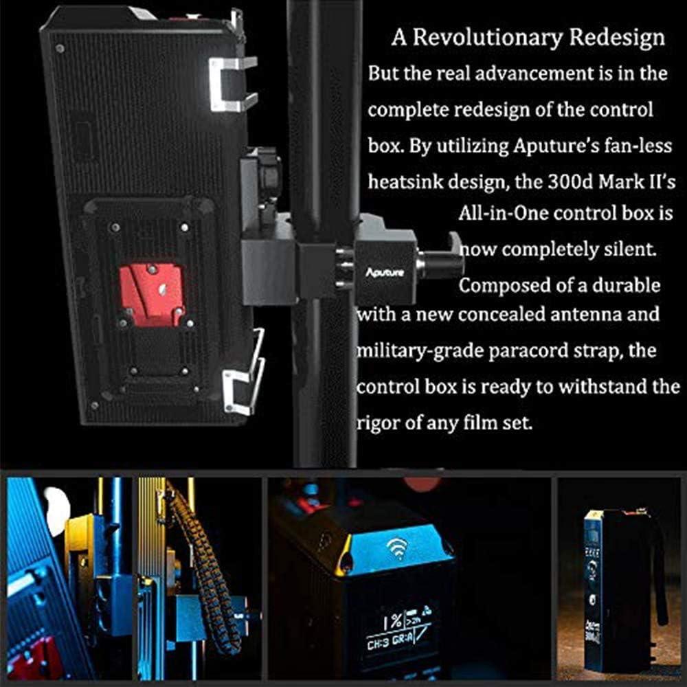 Aputure LS C300D Mark II Luz LED 350W 5500K Control Remoto