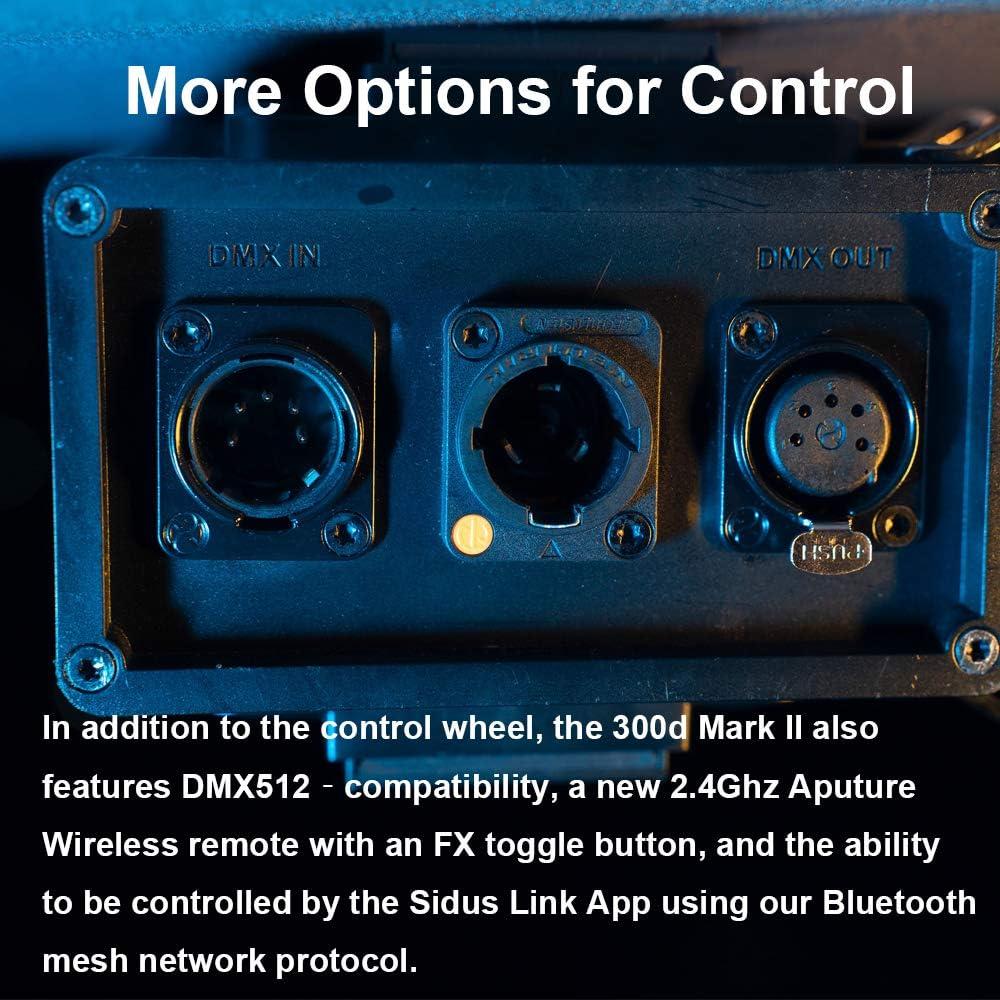 Aputure LS C300D Mark II Luz LED 350W 5500K Control Remoto